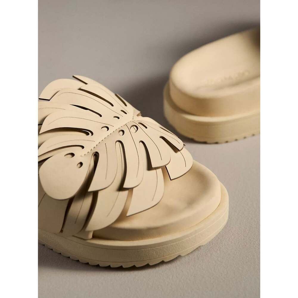 Farm Rio Monstera Slide Sandals - Picture 3 of 9